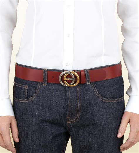 mens gucci belt saks|men's gucci belt on model.